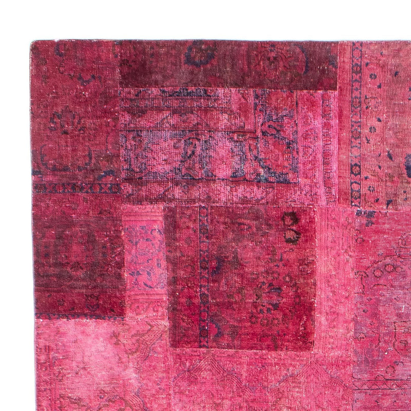 Patchwork Teppich 291 x 232 cm