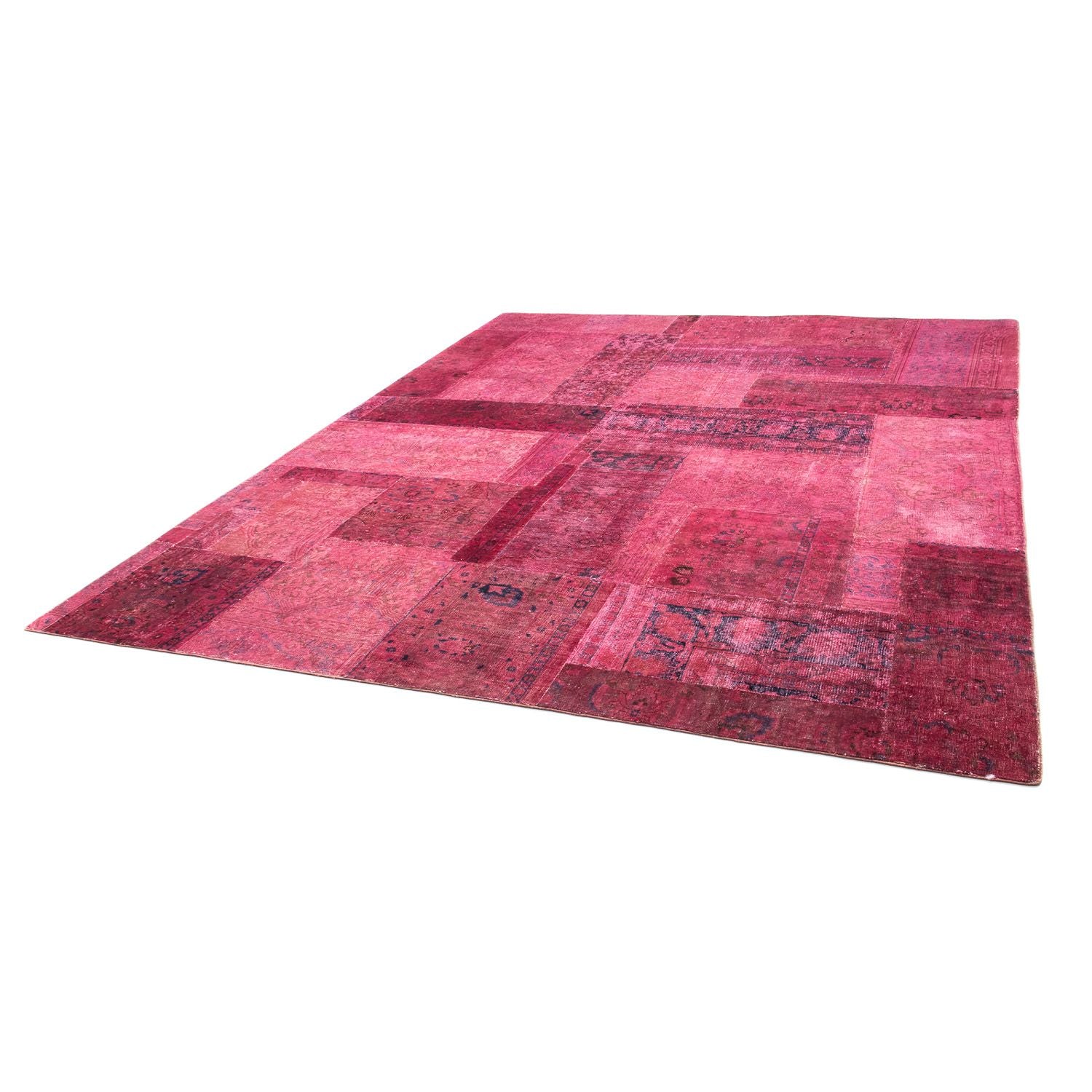 Patchwork Teppich 291 x 232 cm