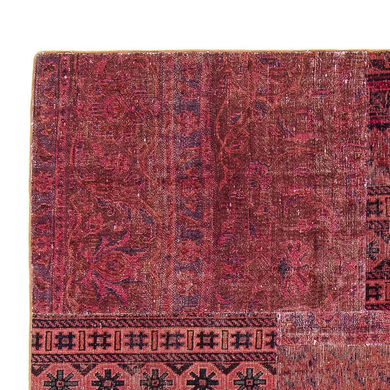 Patchwork Teppich 241 x 151 cm