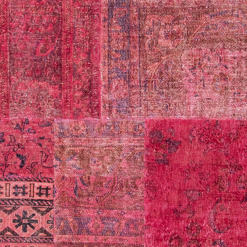 Patchwork Teppich 237 x 151 cm