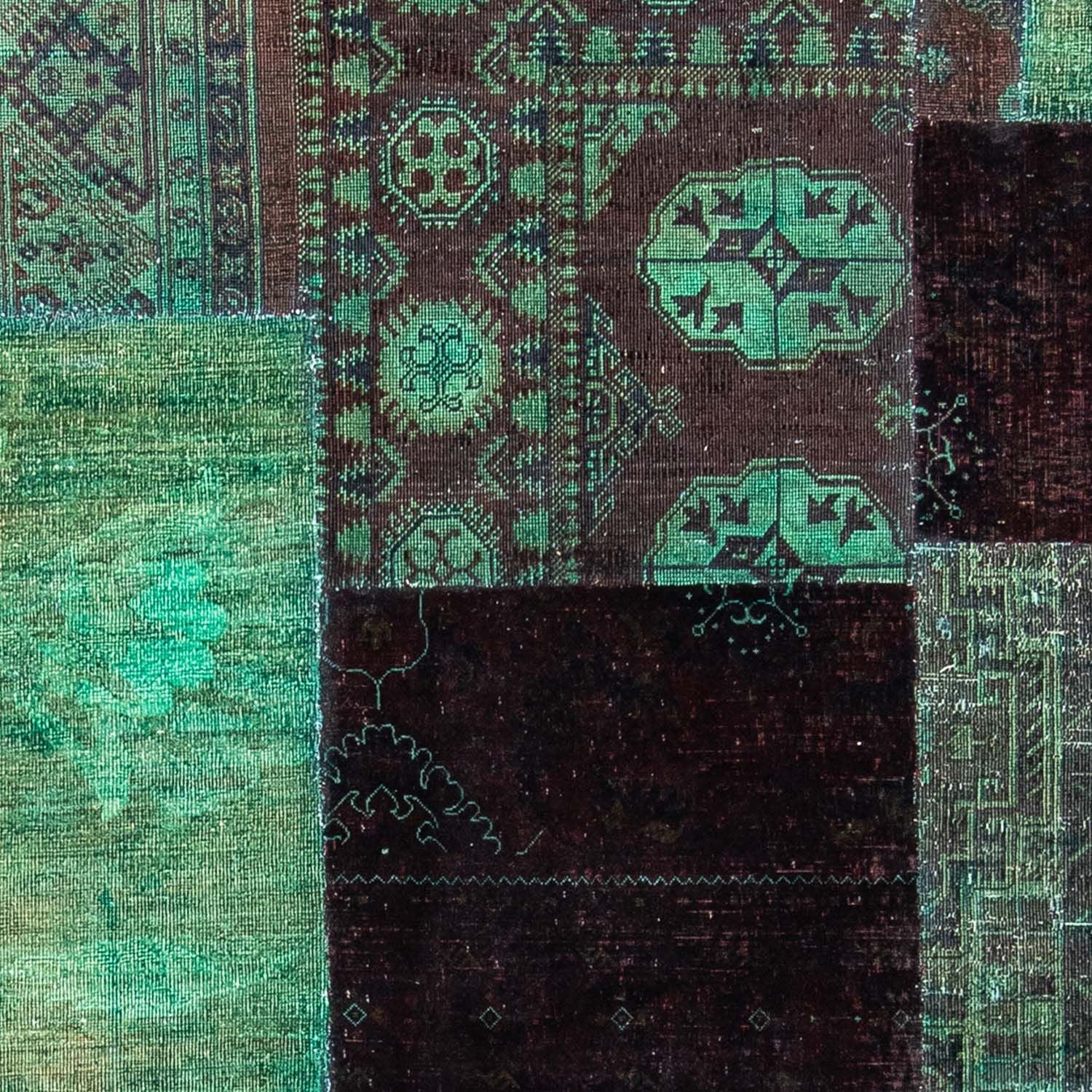 Patchwork Teppich 270 x 175 cm