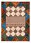 Patchwork Teppich 224 x 164 cm