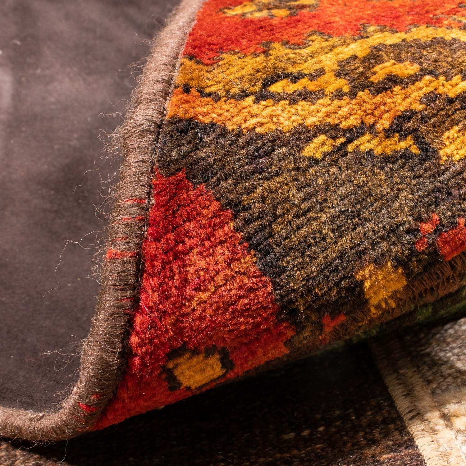 Patchwork Teppich 224 x 164 cm
