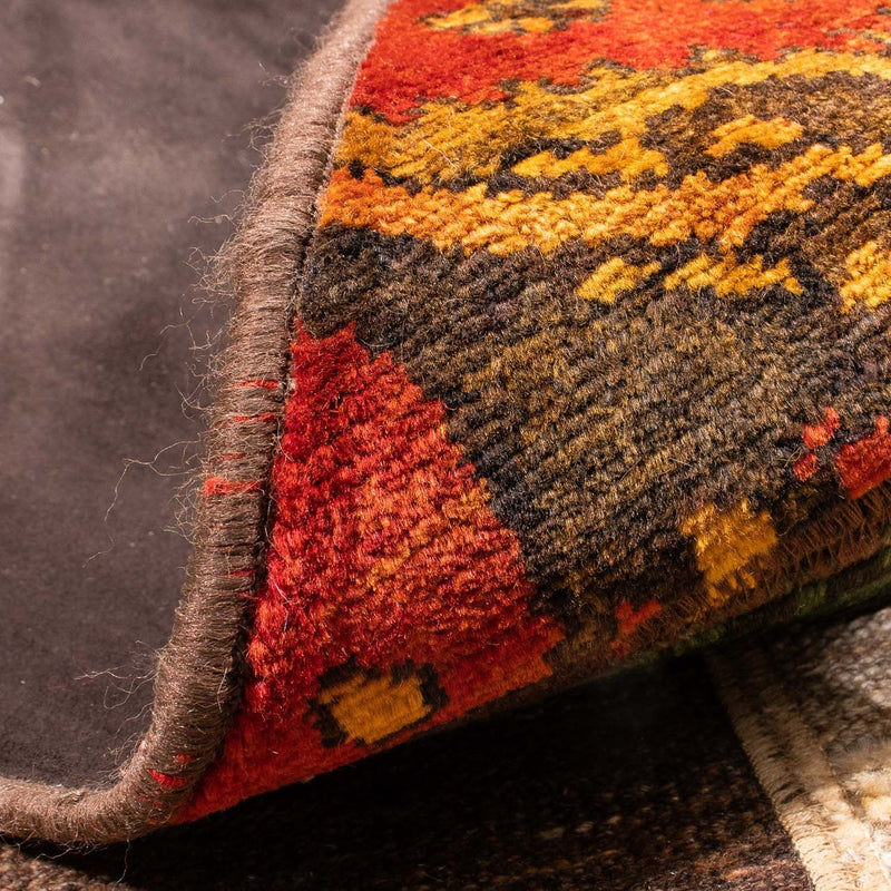 Patchwork Teppich 224 x 164 cm