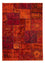 Patchwork Teppich 194 x 140 cm - mehrfarbig