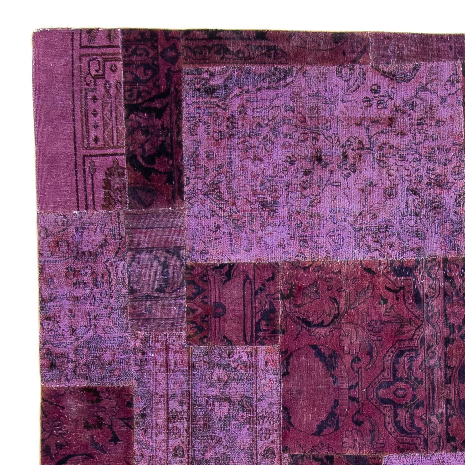 Patchwork Teppich 356 x 260 cm