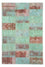 Patchwork Teppich 270 x 182 cm
