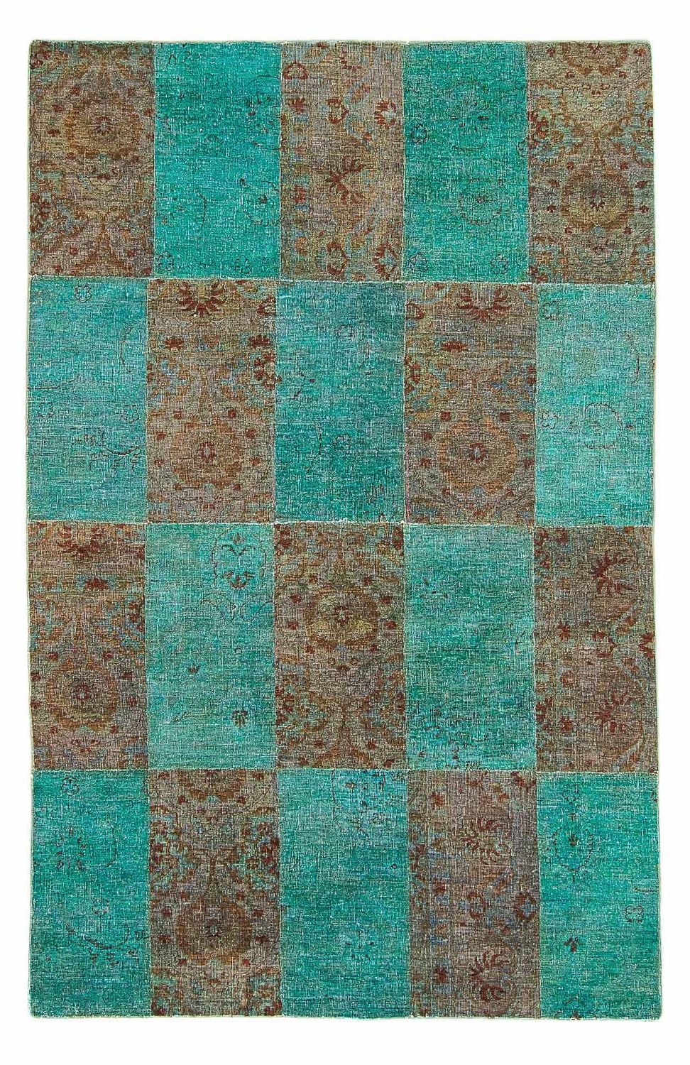 Patchwork Teppich 240 x 149 cm
