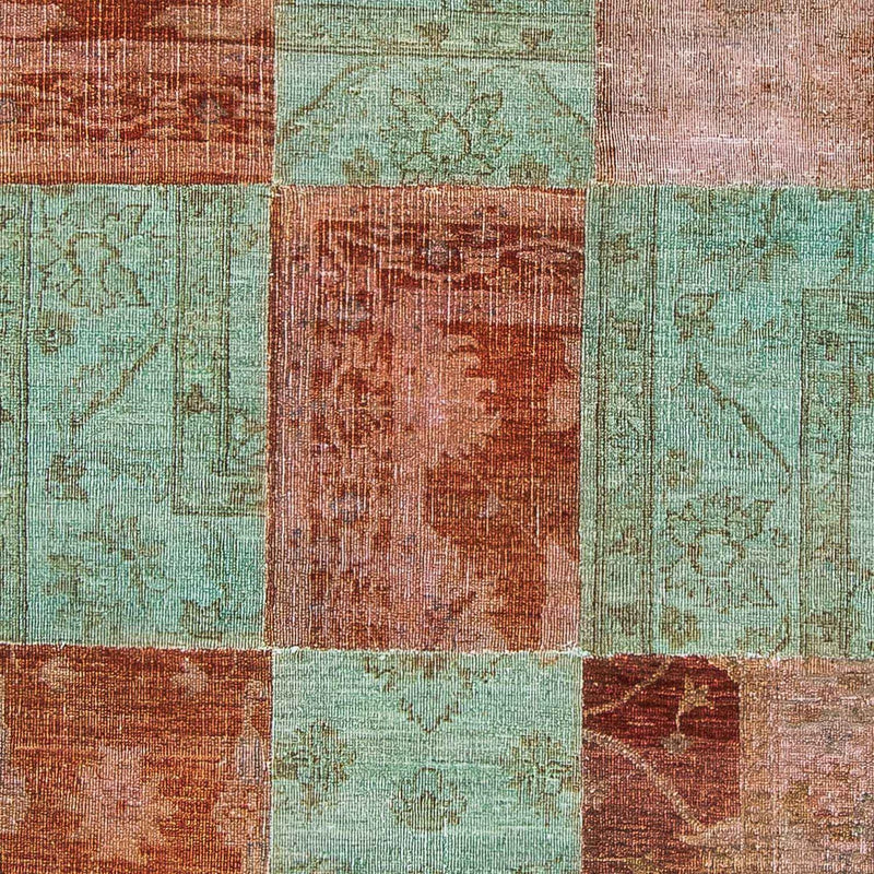 Patchwork Teppich 223 x 150 cm