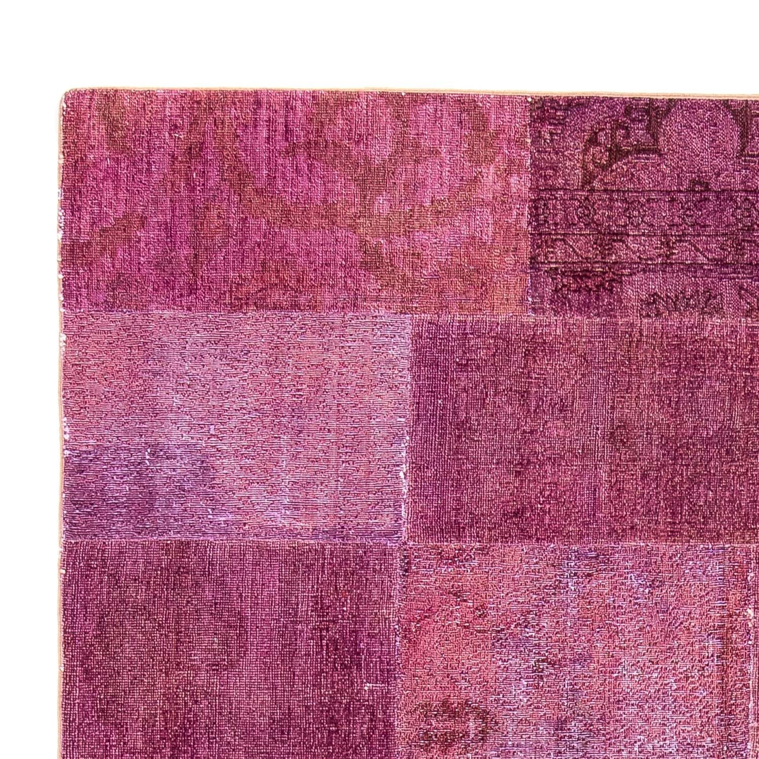 Patchwork Teppich 264 x 182 cm