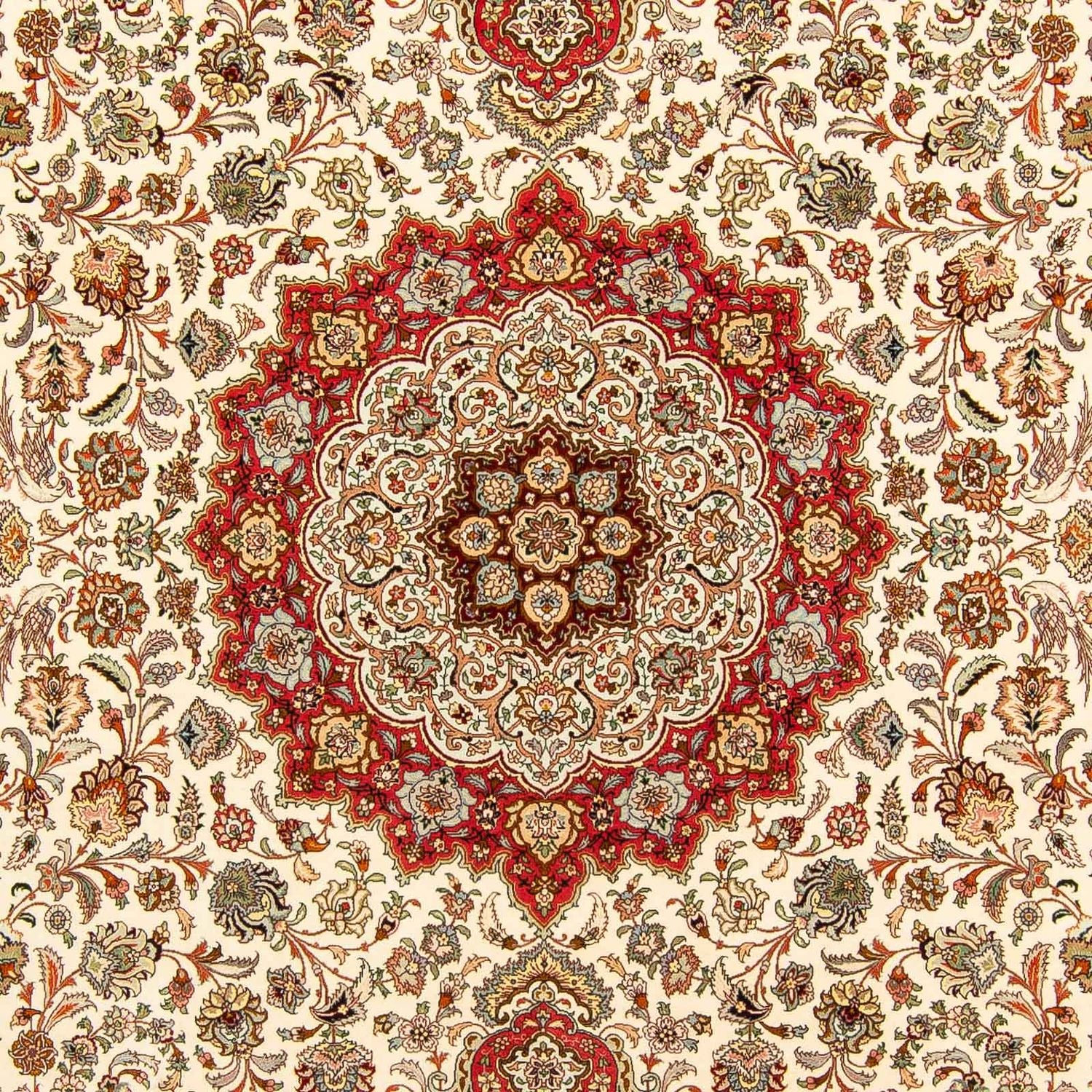 Perserteppich - Täbriz - Royal 406 x 300 cm Teppich Wohnzimmer