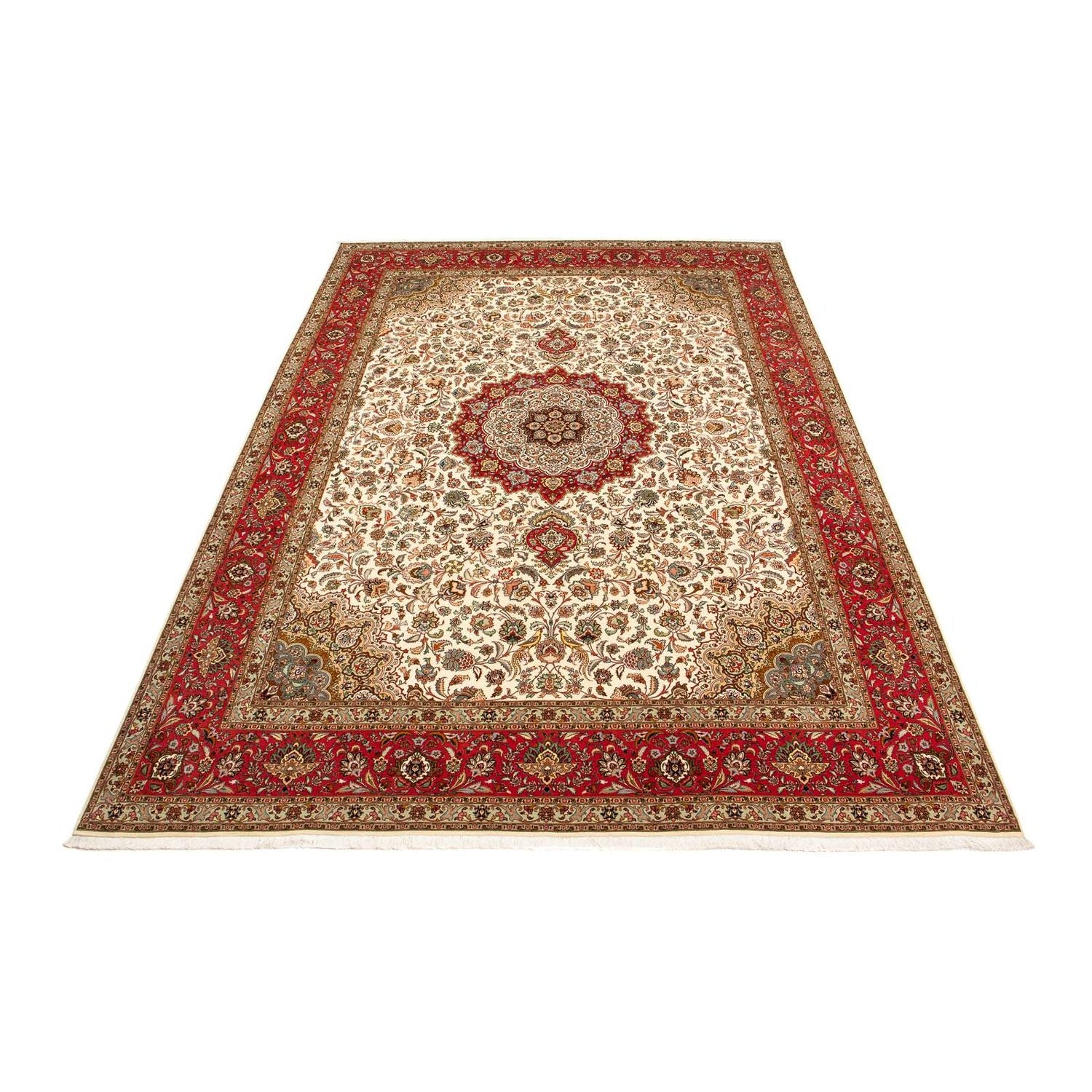Perserteppich - Täbriz - Royal 406 x 300 cm Teppich Wohnzimmer