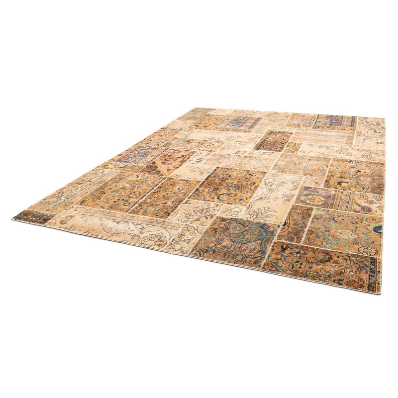 Patchwork Teppich 305 x 241 cm