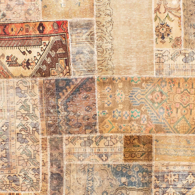 Patchwork Teppich 304 x 235 cm