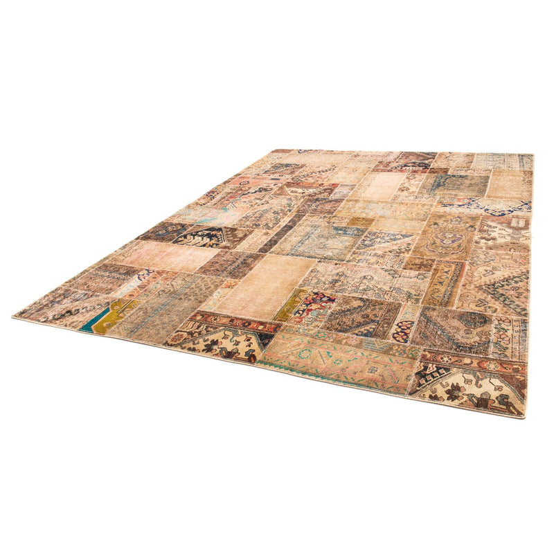 Patchwork Teppich 304 x 235 cm