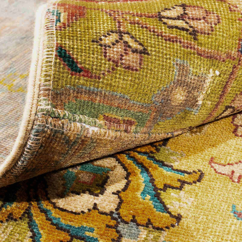 Patchwork Teppich 275 x 182 cm
