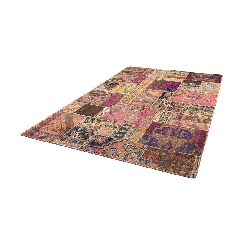 Patchwork Teppich 272 x 181 cm