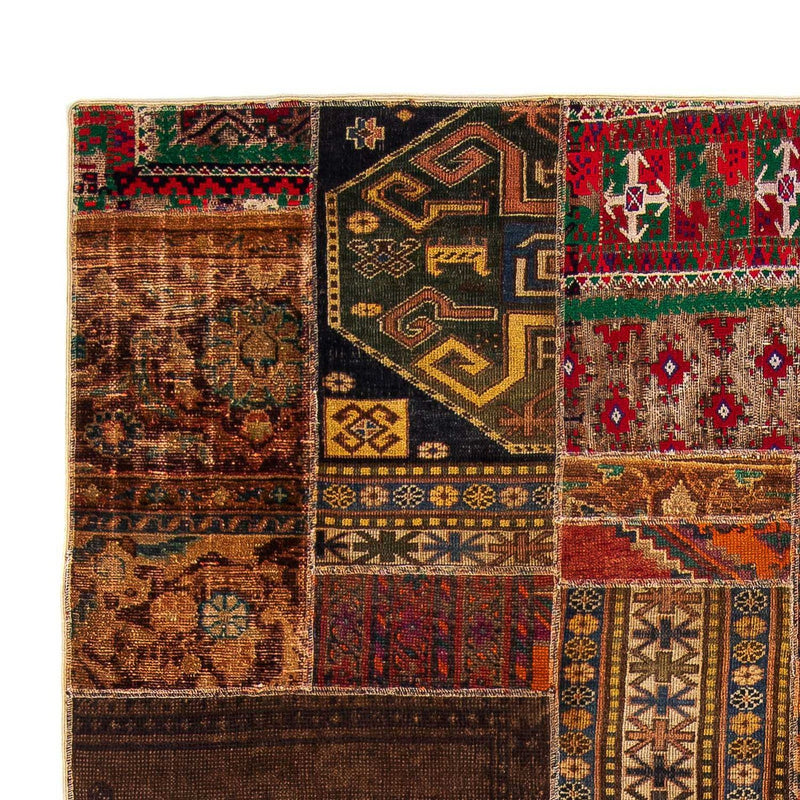 Patchwork Teppich 271 x 179 cm