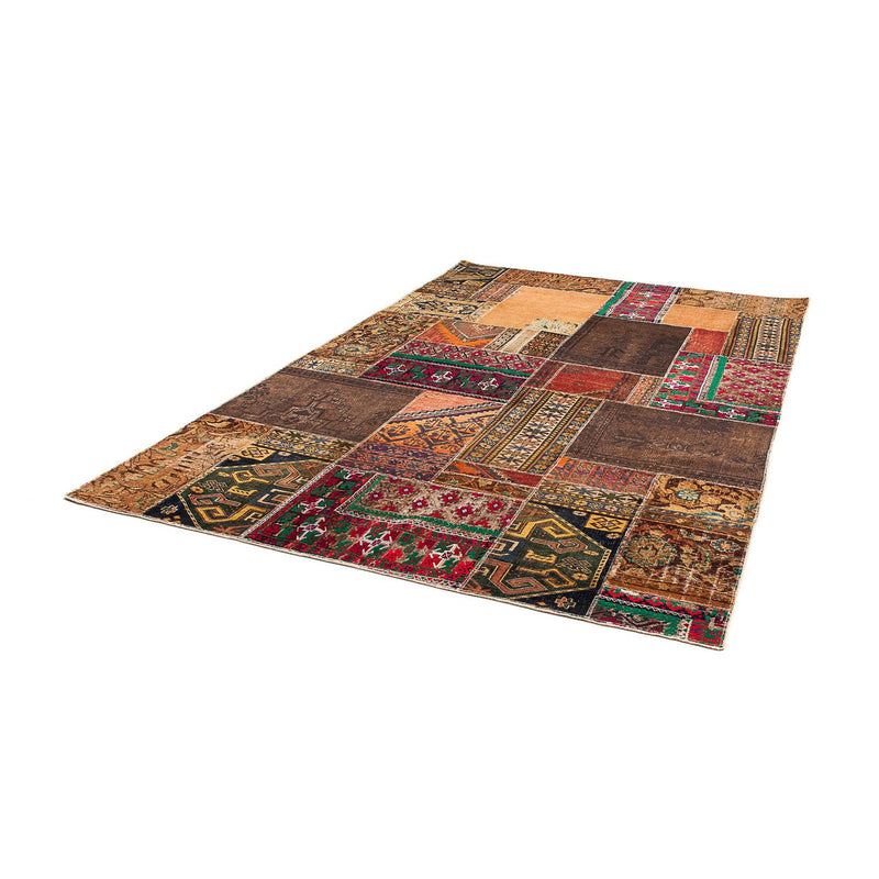 Patchwork Teppich 271 x 179 cm