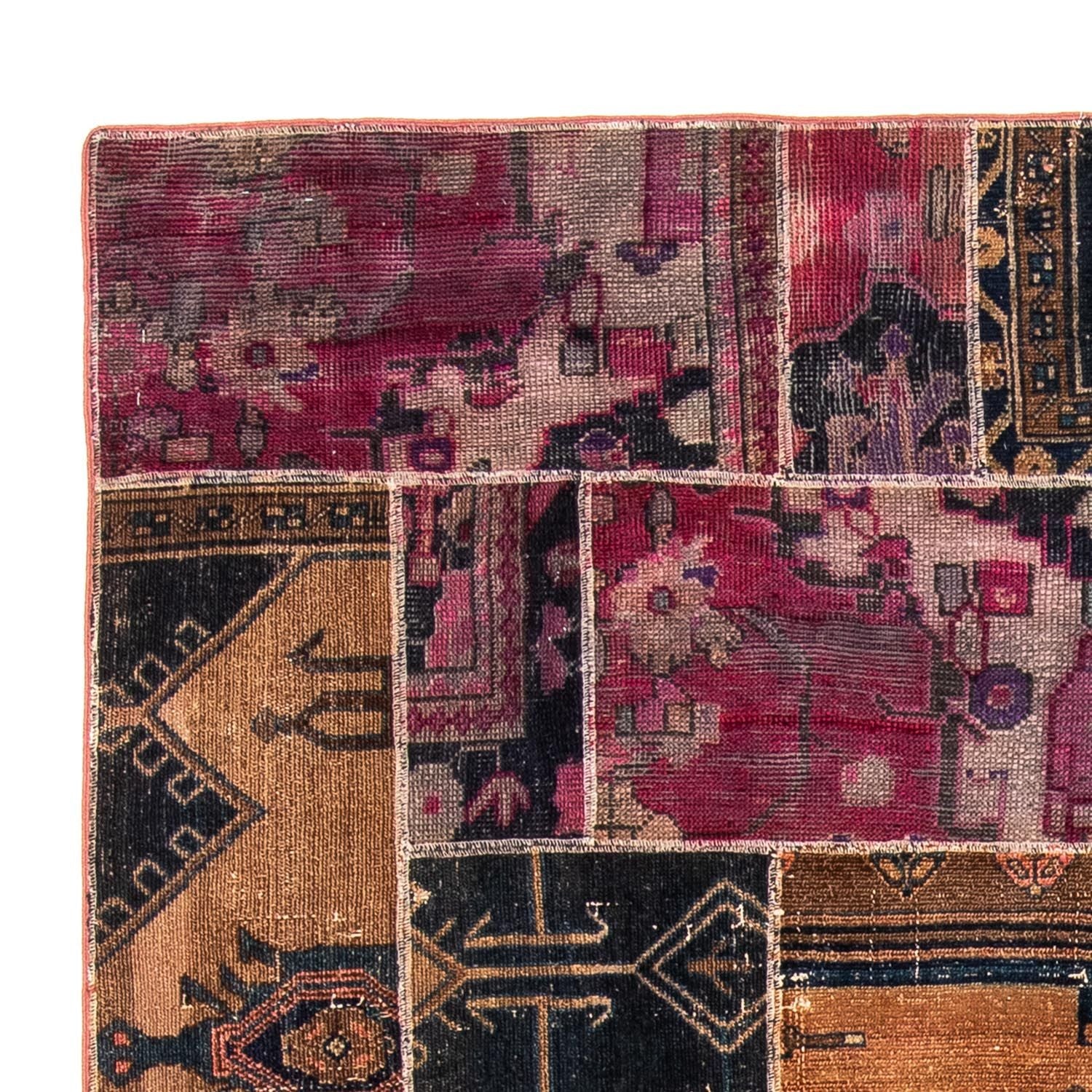 Patchwork Teppich 244 x 164 cm