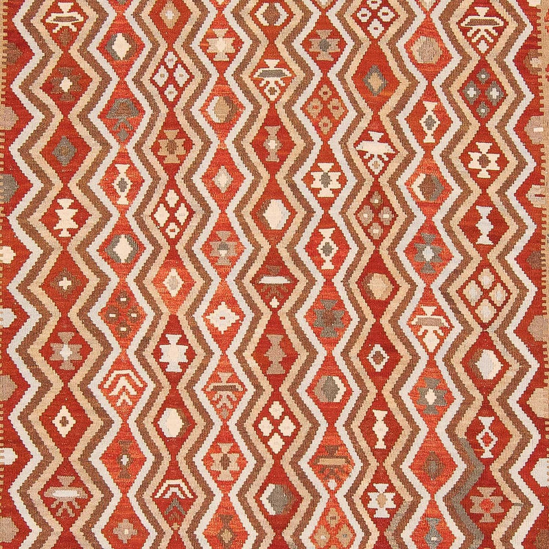 Kelim Teppich - Splash 271 x 212 cm - mehrfarbig