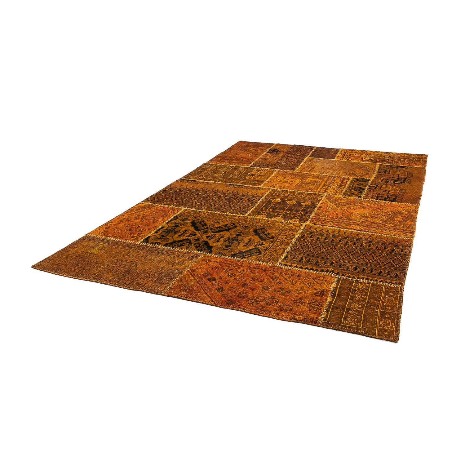 Patchwork Teppich 289 x 200 cm