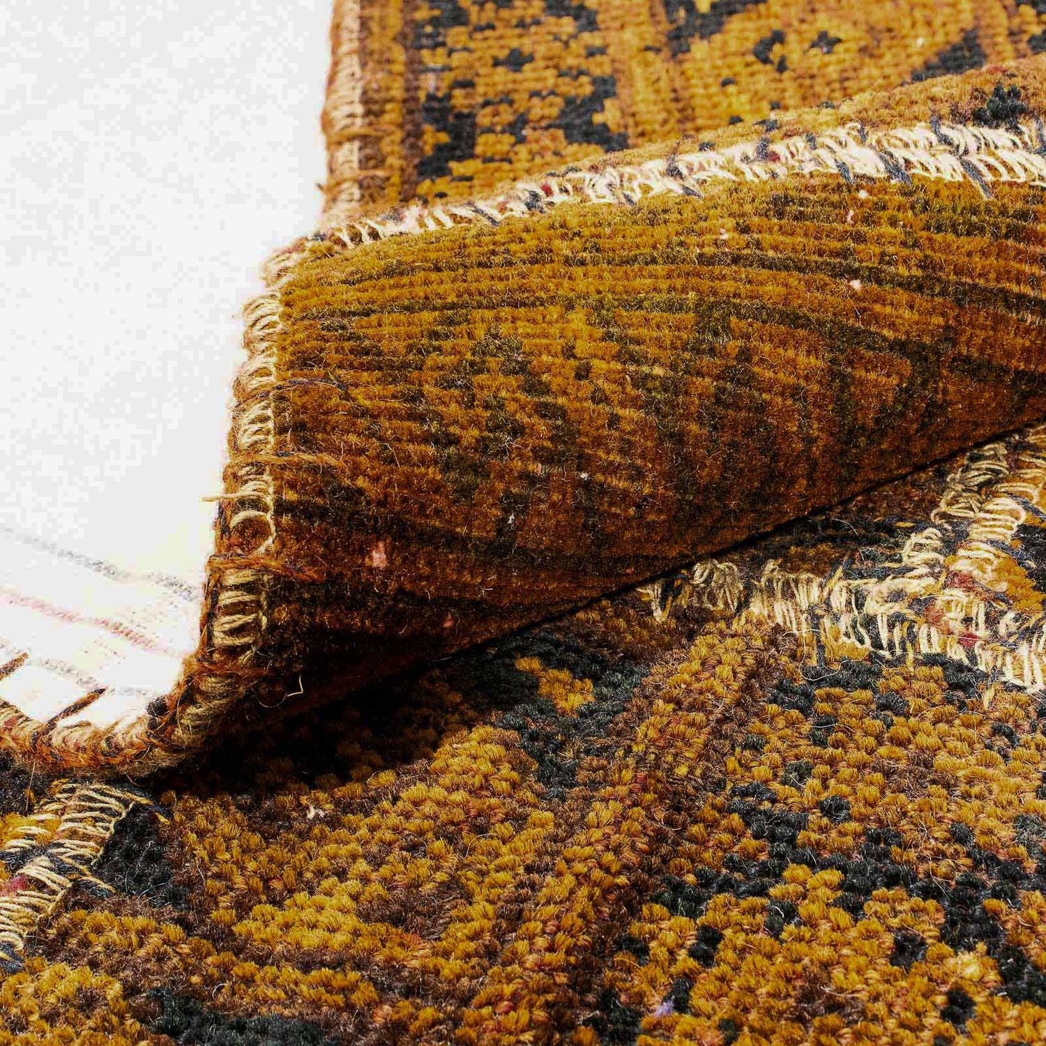 Patchwork Teppich 300 x 208 cm - mehrfarbig