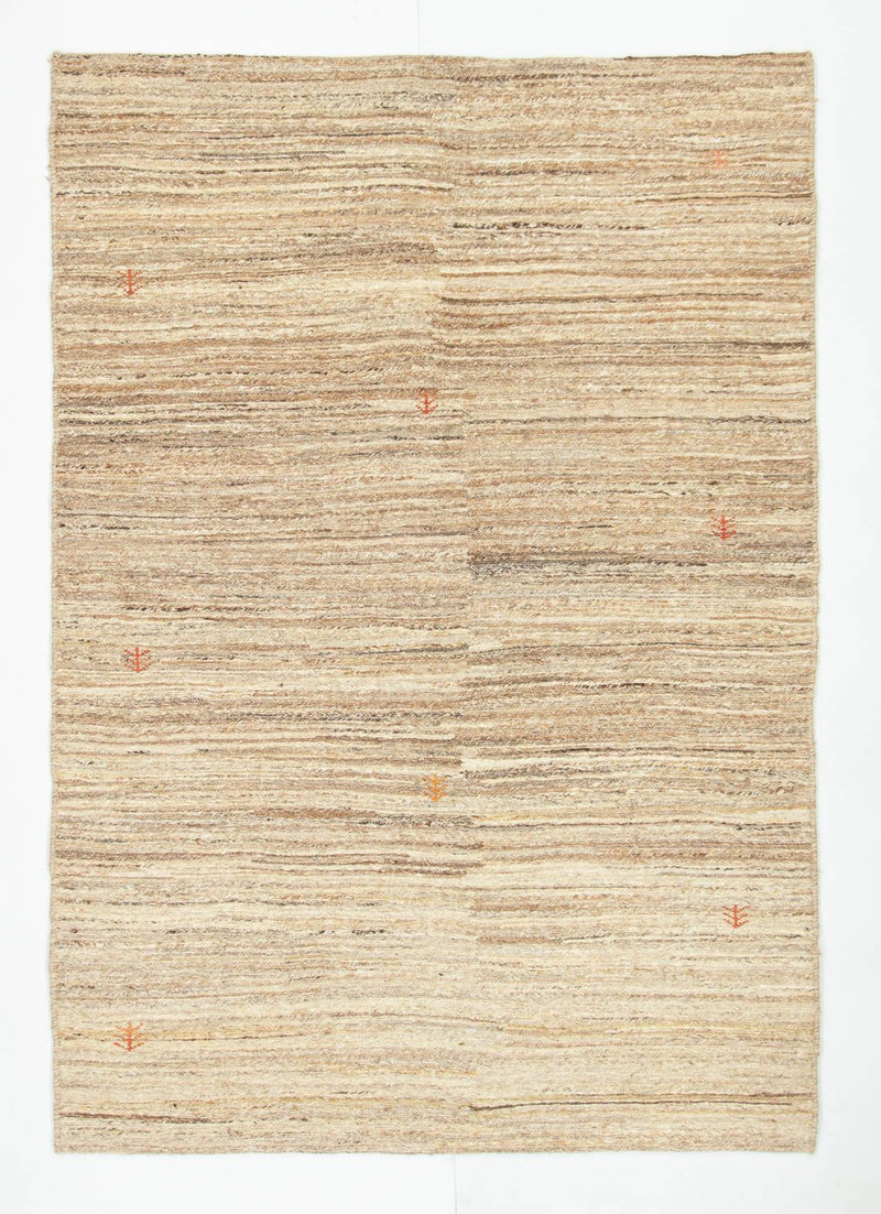 Gabbeh Teppich - Perser 200 x 136 cm - beige