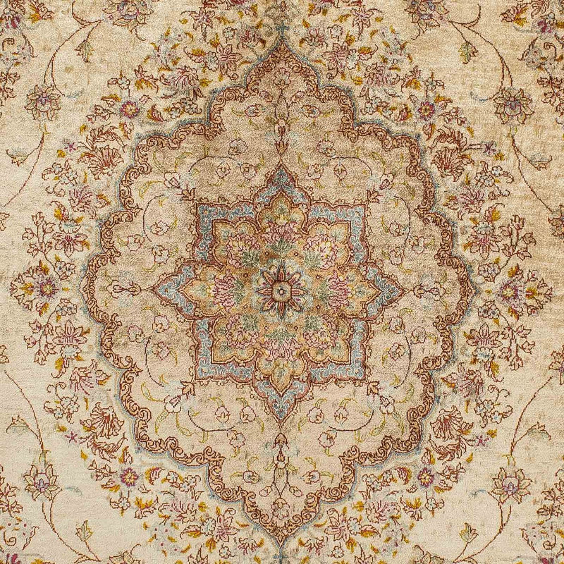 Seidenteppich - Ghom Seide - Premium 188 x 130 cm Teppichbrücke