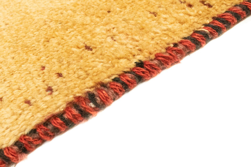 Gabbeh Teppich - Perser 170 x 137 cm - gold