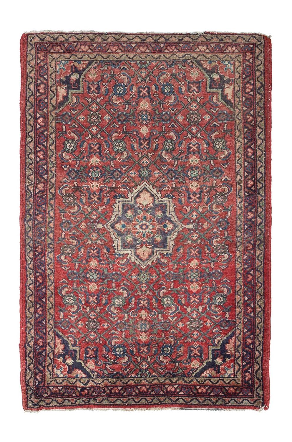Perserteppich - Nomadic 130 x 86 cm - rot