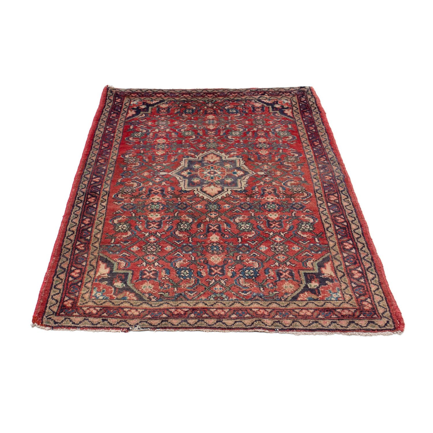 Perserteppich - Nomadic 130 x 86 cm - rot