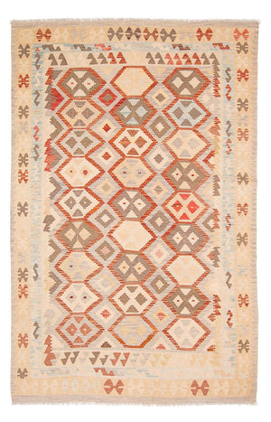 Kelim Teppich - Splash 285 x 198 cm - beige