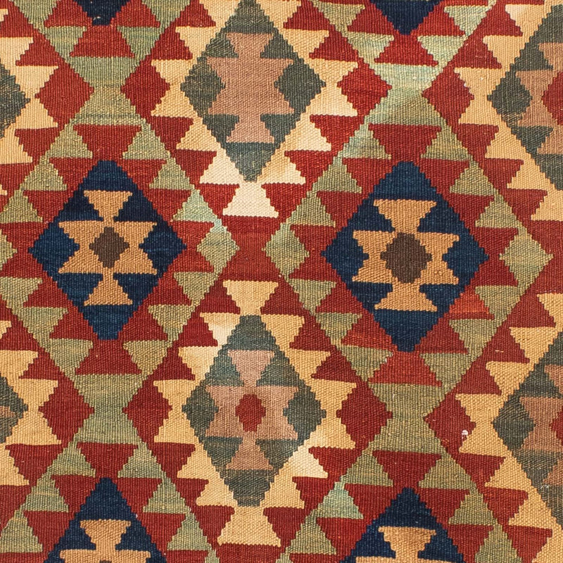 Kelim Teppich - Splash 193 x 158 cm - mehrfarbig