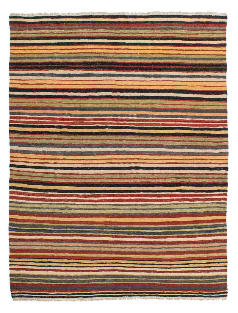 Kelim Teppich - Splash 195 x 152 cm - mehrfarbig