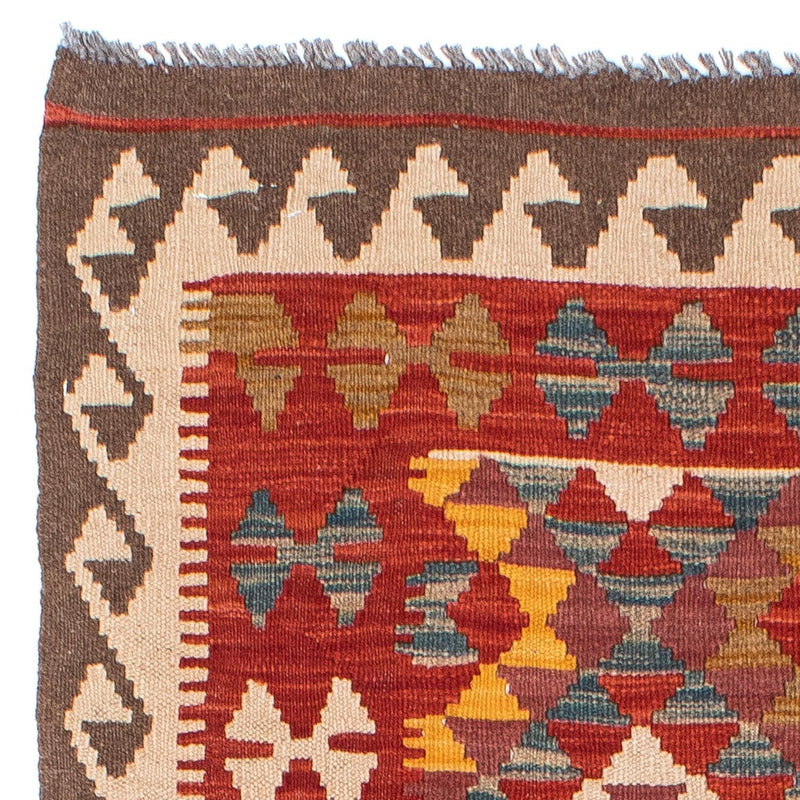 Kelim Teppich - Oriental 195 x 98 cm - rot