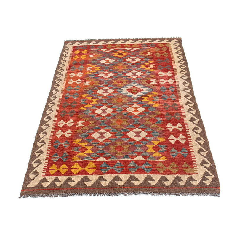 Kelim Teppich - Oriental 195 x 98 cm - rot