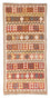 Kelim Teppich - Oriental 200 x 92 cm - hellbraun