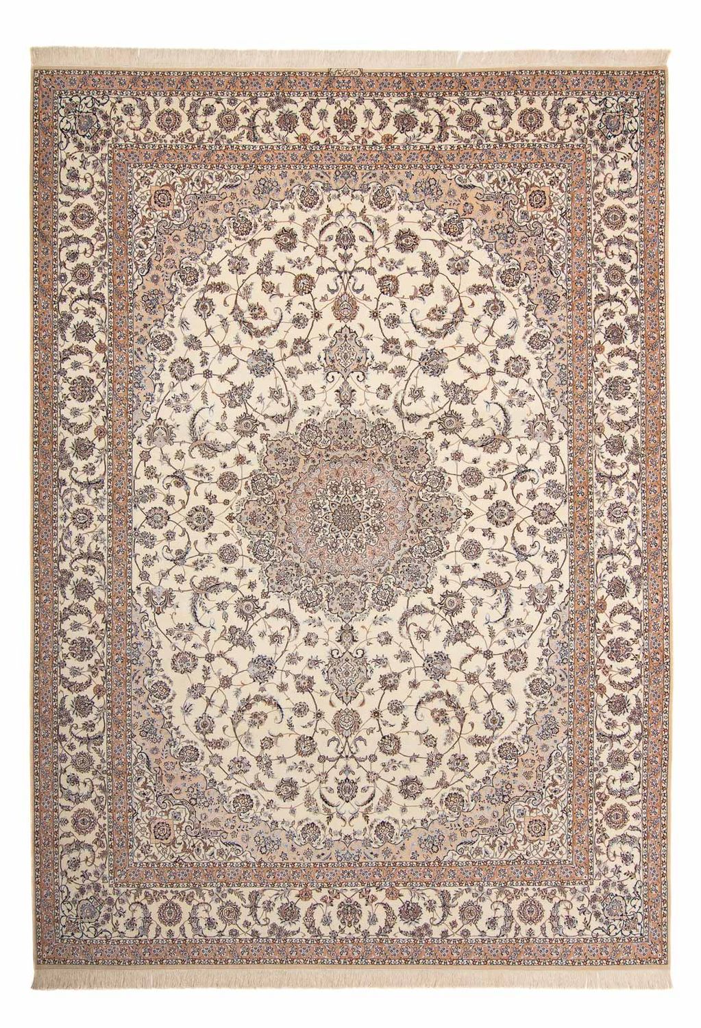 Perserteppich - Nain - Premium 440 x 304 cm Teppich Wohnzimmer