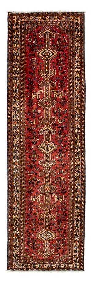 Perserteppich - Nomadic 393 x 115 cm - hellrot