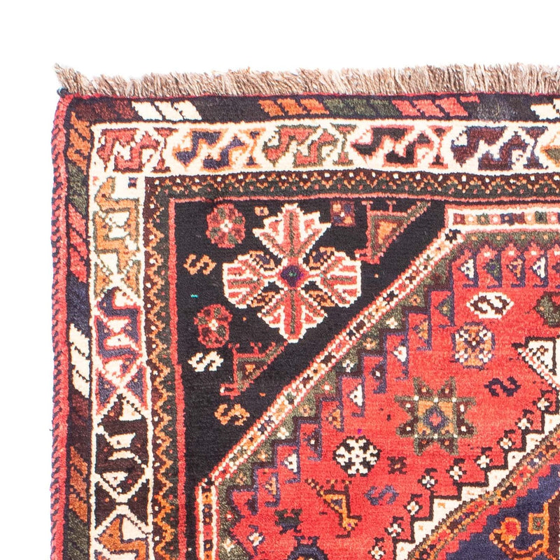 Perserteppich - Nomadic 160 x 110 cm - dunkelrot