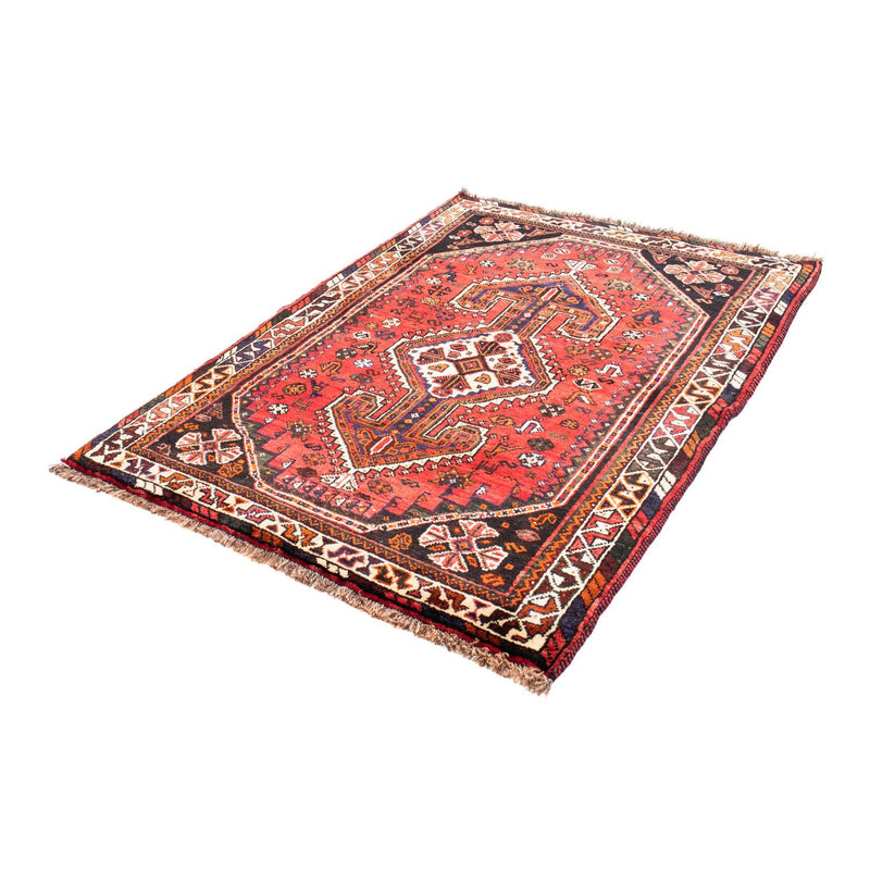 Perserteppich - Nomadic 160 x 110 cm - dunkelrot