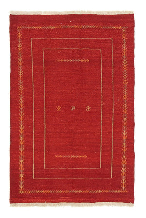 Gabbeh Teppich - Perser 170 x 112 cm - rot