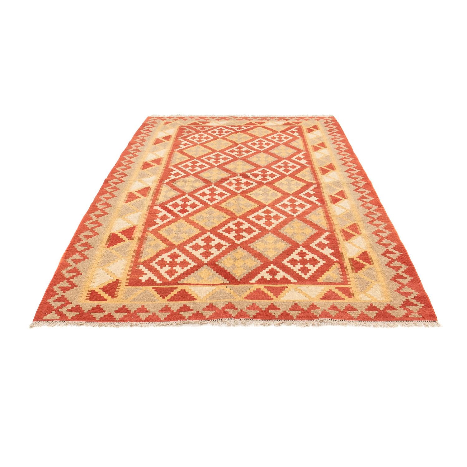Kelim Teppich - Oriental 245 x 162 cm - mehrfarbig