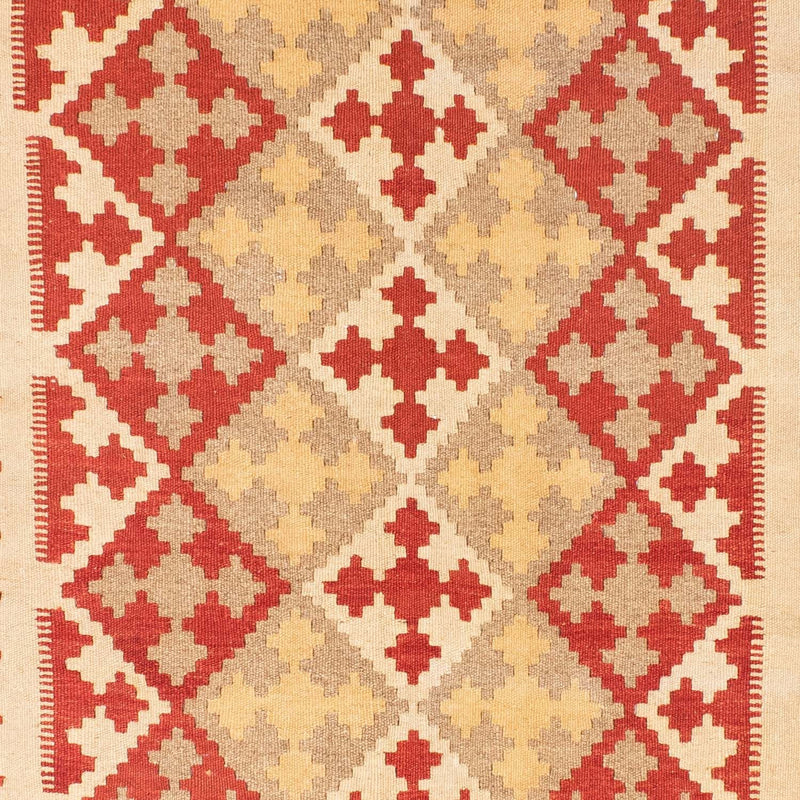 Kelim Teppich - Oriental 190 x 148 cm - orange