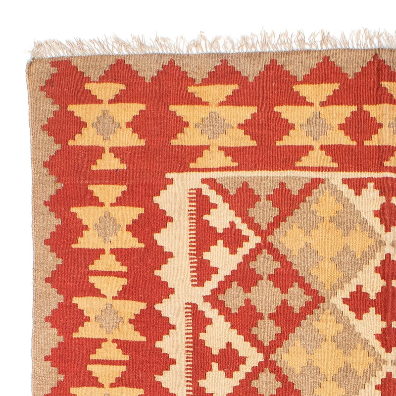 Kelim Teppich - Oriental 190 x 148 cm - orange