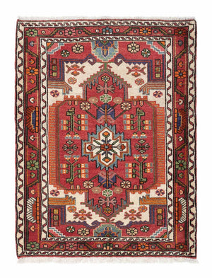 Perserteppich - Nomadic 117 x 88 cm - rot