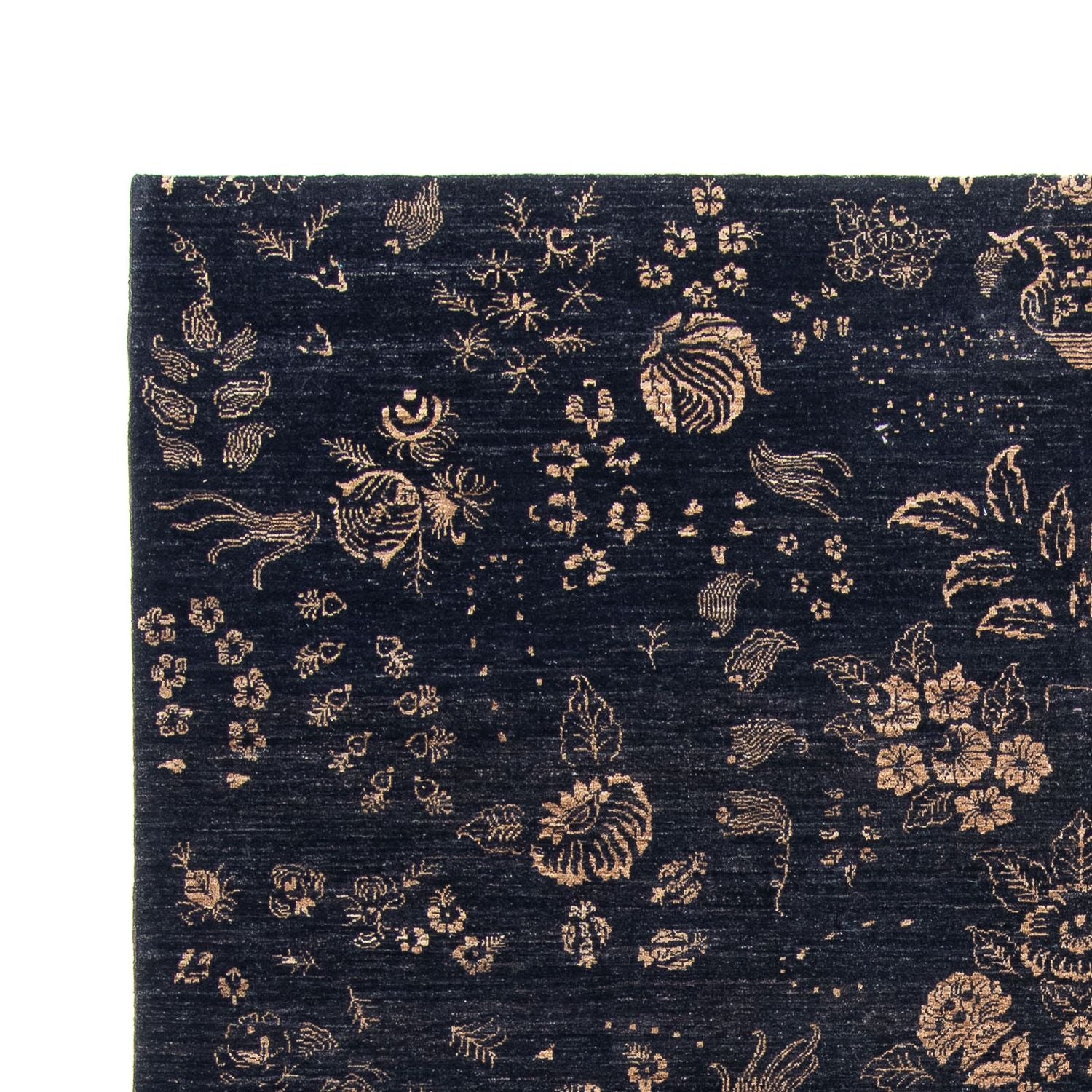 Designer Teppich 308 x 248 cm - dunkelblau