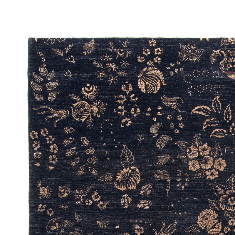 Designer Teppich 308 x 248 cm - dunkelblau