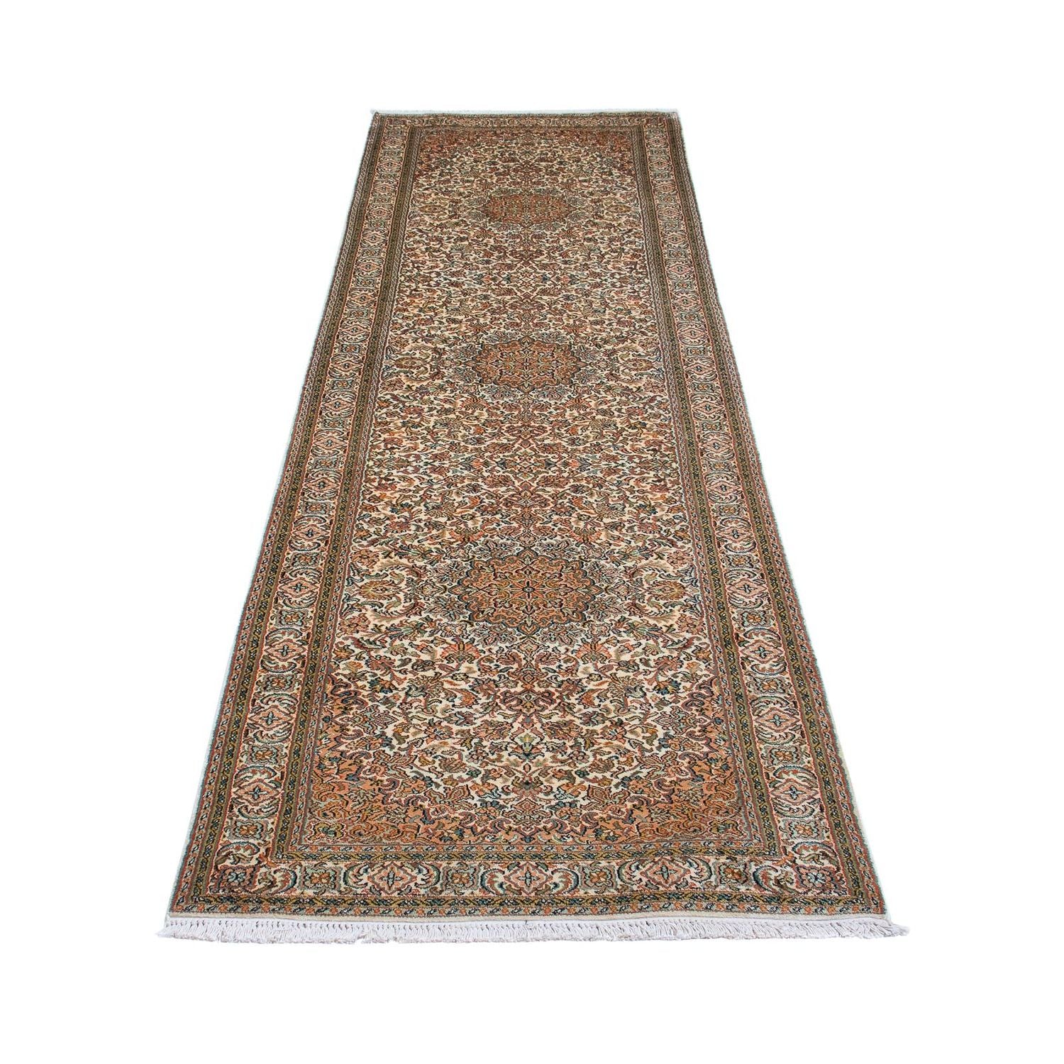 Seidenteppich - Kaschmir Seide 316 x 81 cm Teppichläufer